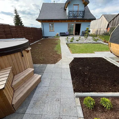 Osada Marcowa - Niebieski Domek Z Sauna & Jacuzzi Zakopane Exterior foto